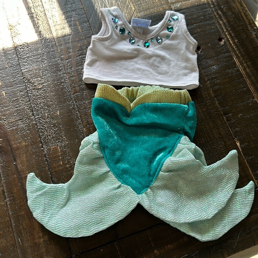 BAB mermaid outfit two-piece, January 2011
